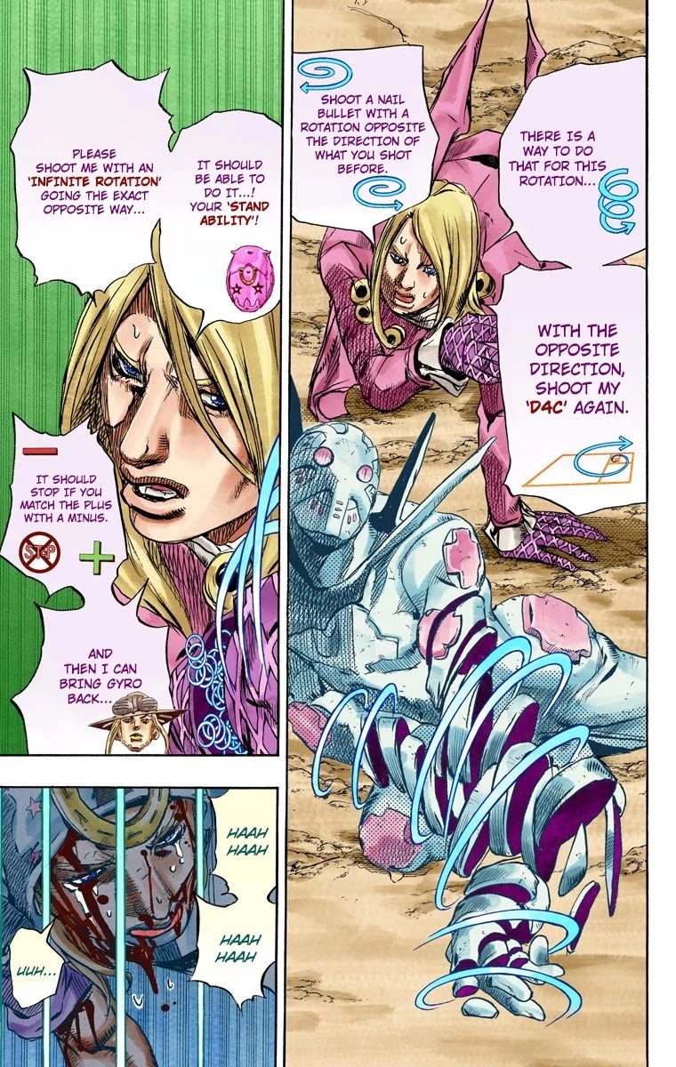 JoJo's Bizarre Adventure Part 7 - Steel Ball Run (Official Colored) chapter 88 page 9