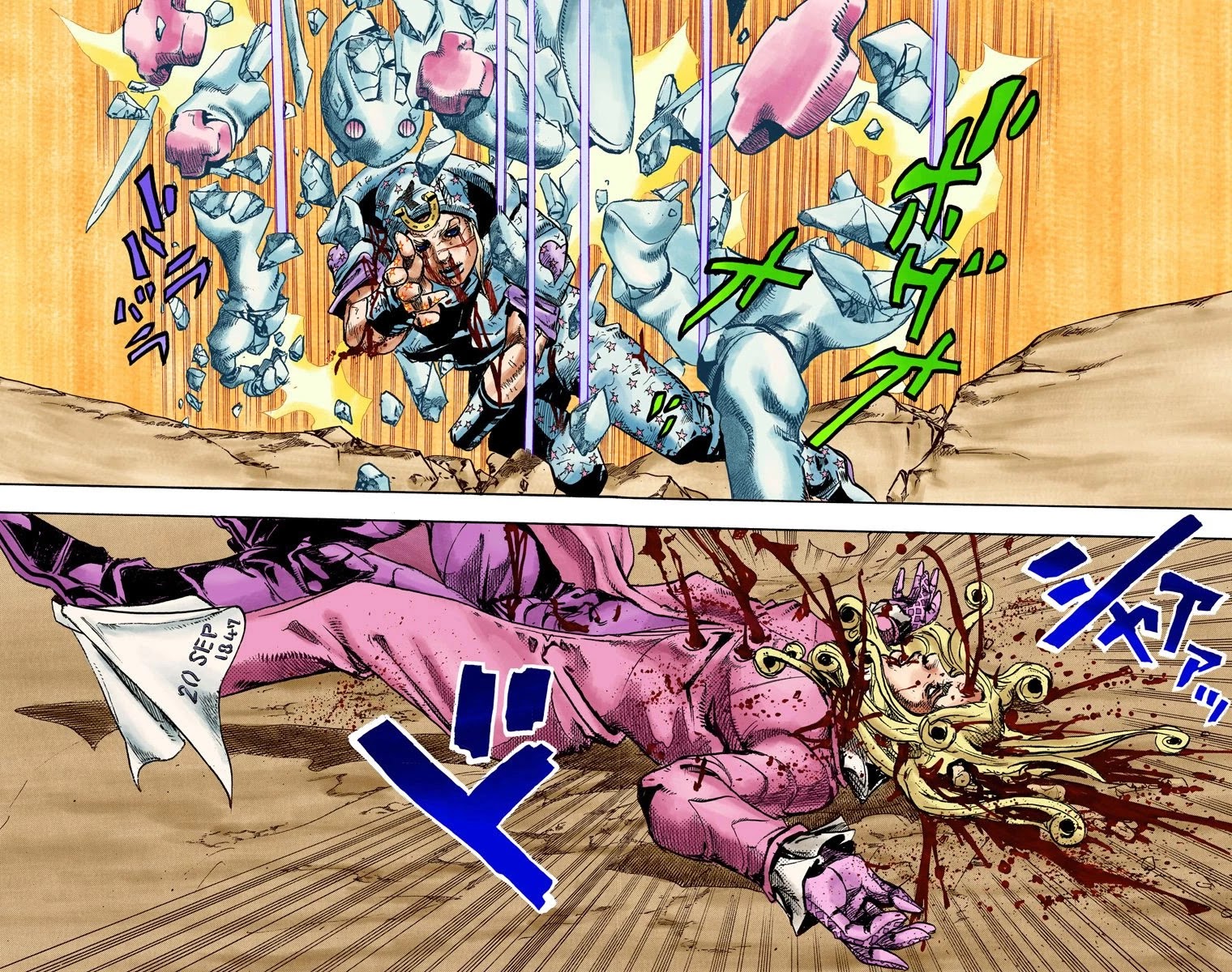 JoJo's Bizarre Adventure Part 7 - Steel Ball Run (Official Colored) chapter 89 page 29