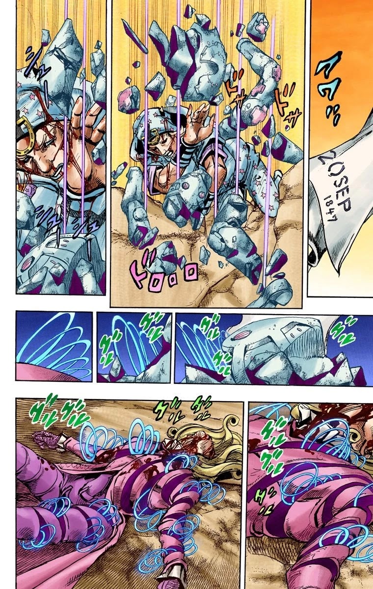 JoJo's Bizarre Adventure Part 7 - Steel Ball Run (Official Colored) chapter 89 page 30