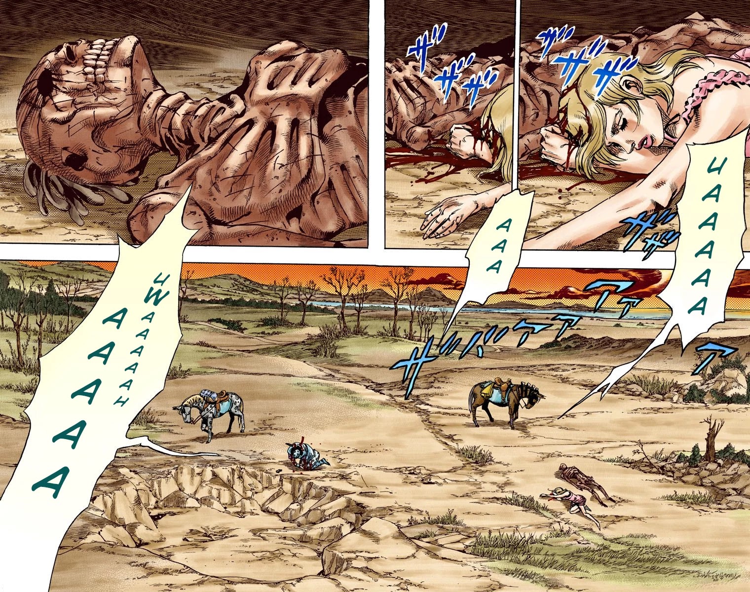 JoJo's Bizarre Adventure Part 7 - Steel Ball Run (Official Colored) chapter 89 page 33