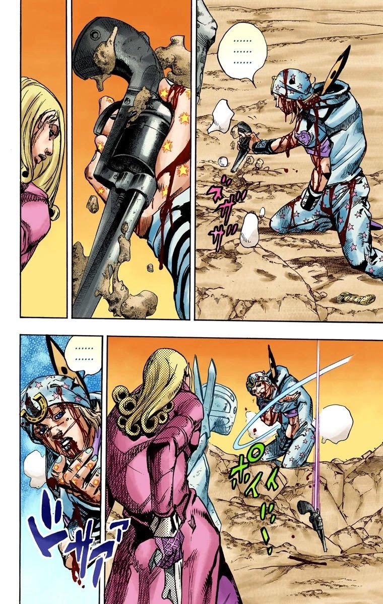 JoJo's Bizarre Adventure Part 7 - Steel Ball Run (Official Colored) chapter 89 page 7