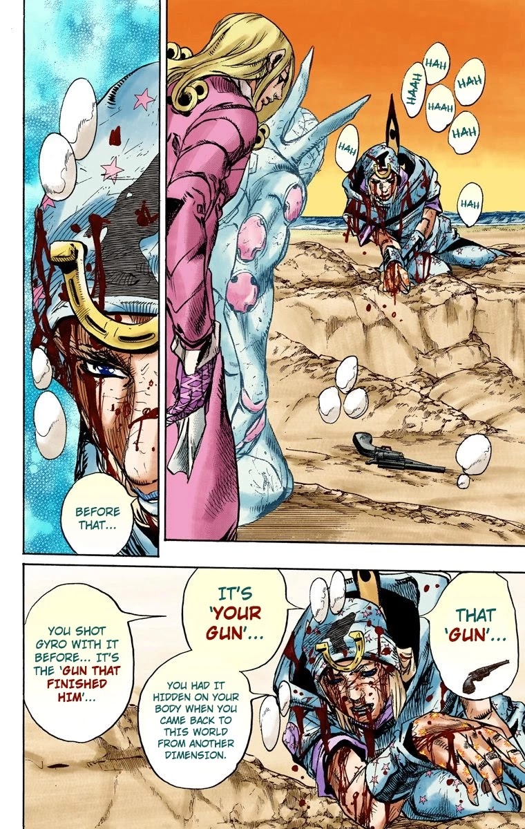 JoJo's Bizarre Adventure Part 7 - Steel Ball Run (Official Colored) chapter 89 page 9