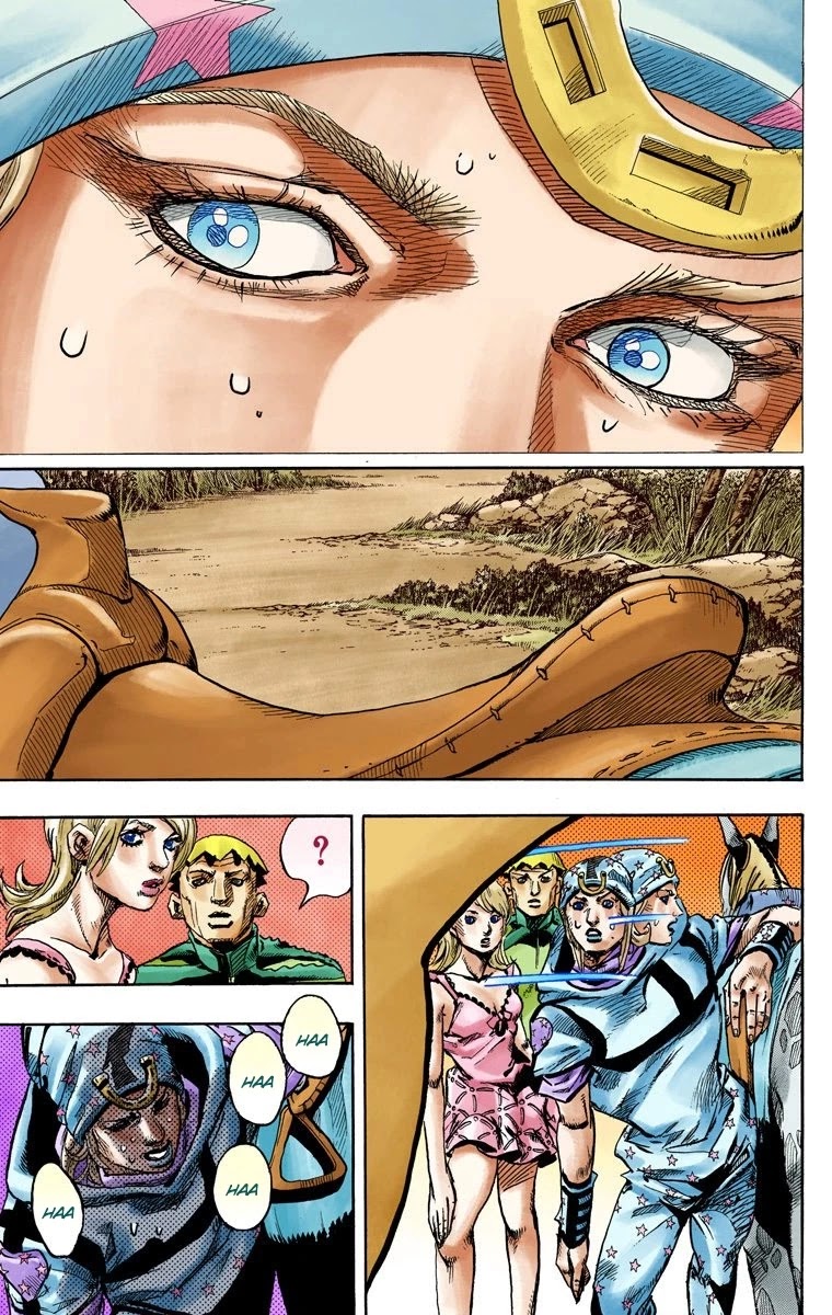 JoJo's Bizarre Adventure Part 7 - Steel Ball Run (Official Colored) chapter 90 page 12