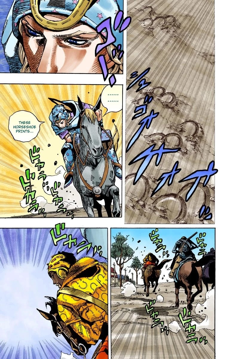 JoJo's Bizarre Adventure Part 7 - Steel Ball Run (Official Colored) chapter 90 page 25
