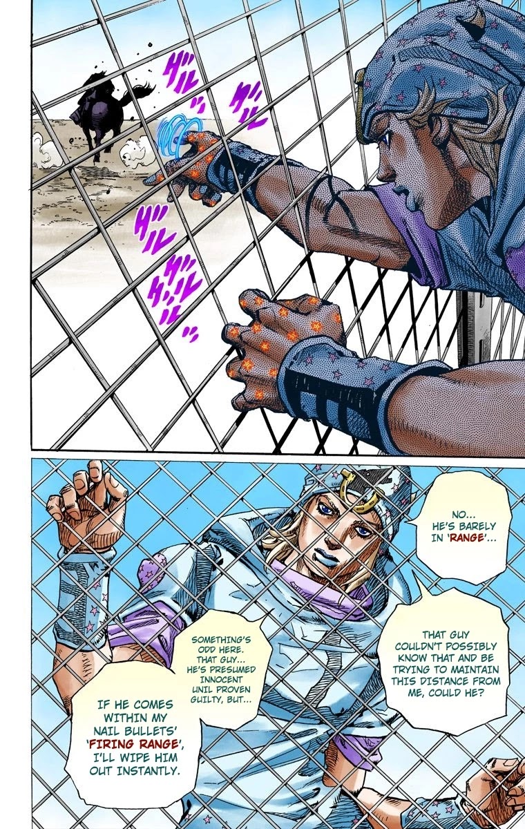 JoJo's Bizarre Adventure Part 7 - Steel Ball Run (Official Colored) chapter 90 page 30