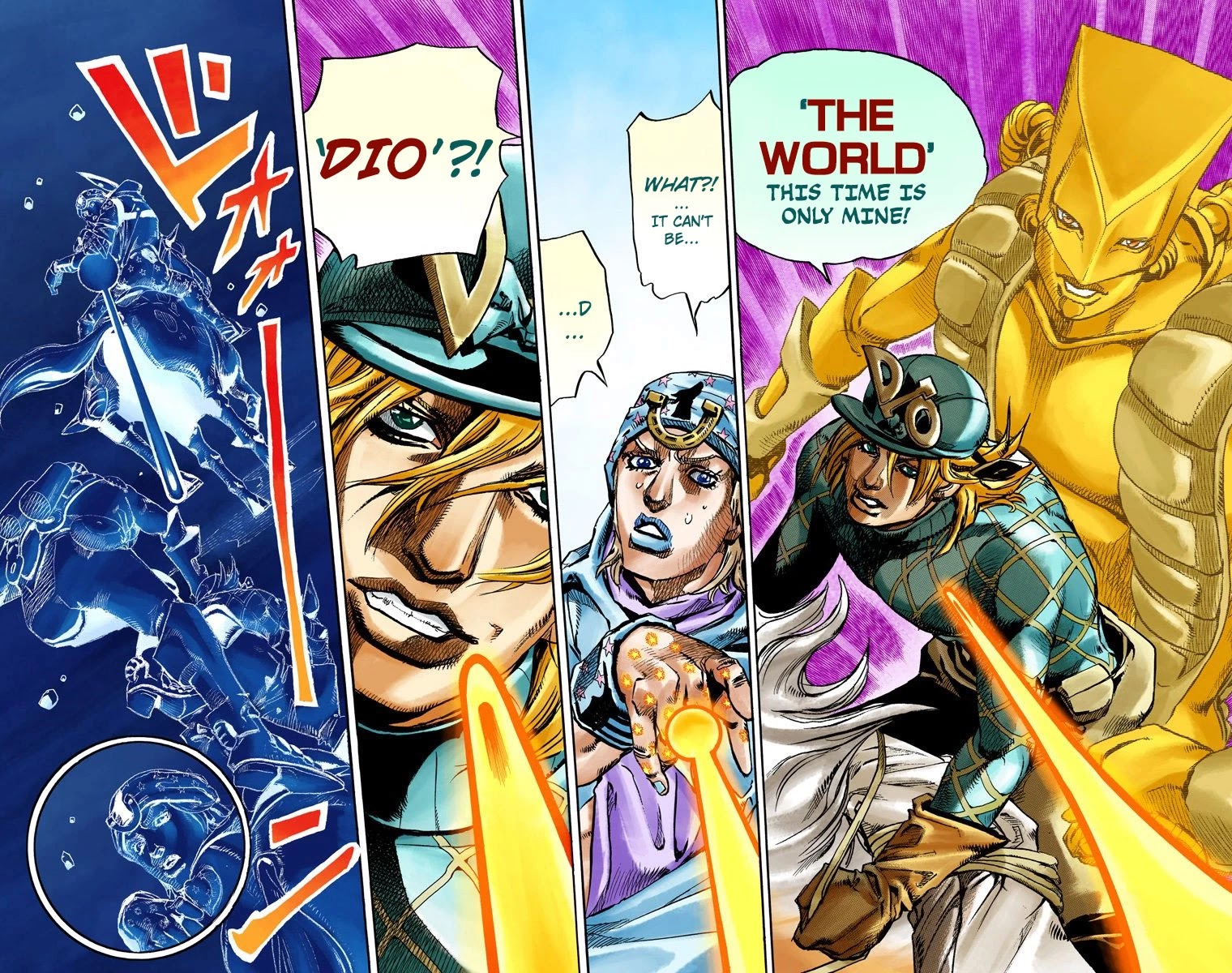 JoJo's Bizarre Adventure Part 7 - Steel Ball Run (Official Colored) chapter 90 page 37