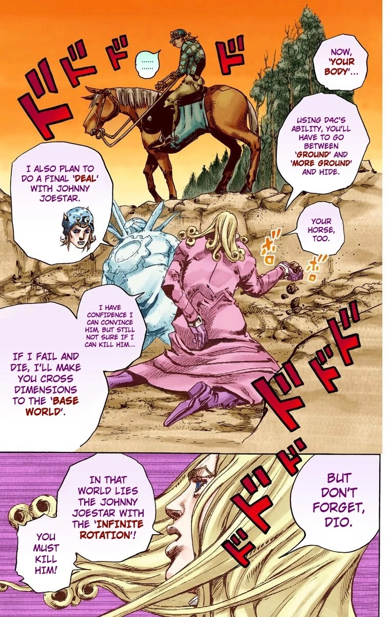 JoJo's Bizarre Adventure Part 7 - Steel Ball Run (Official Colored) chapter 91 page 10