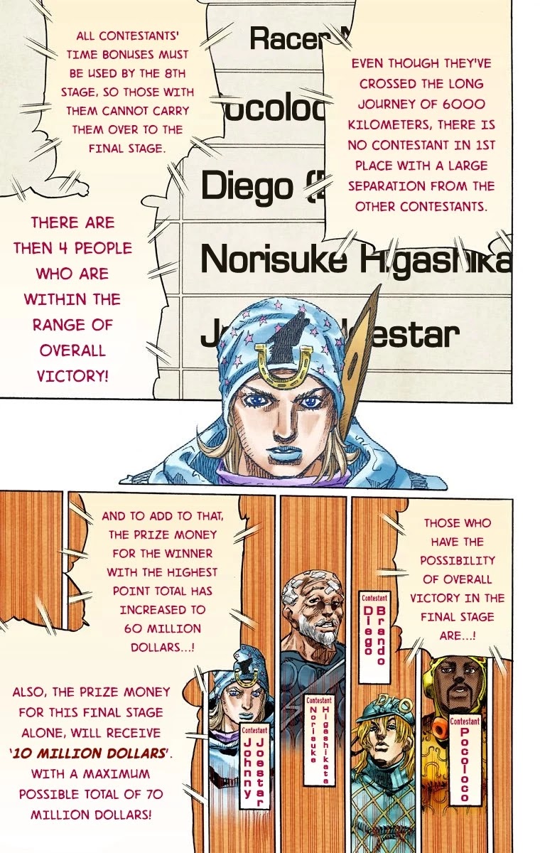 JoJo's Bizarre Adventure Part 7 - Steel Ball Run (Official Colored) chapter 91 page 25