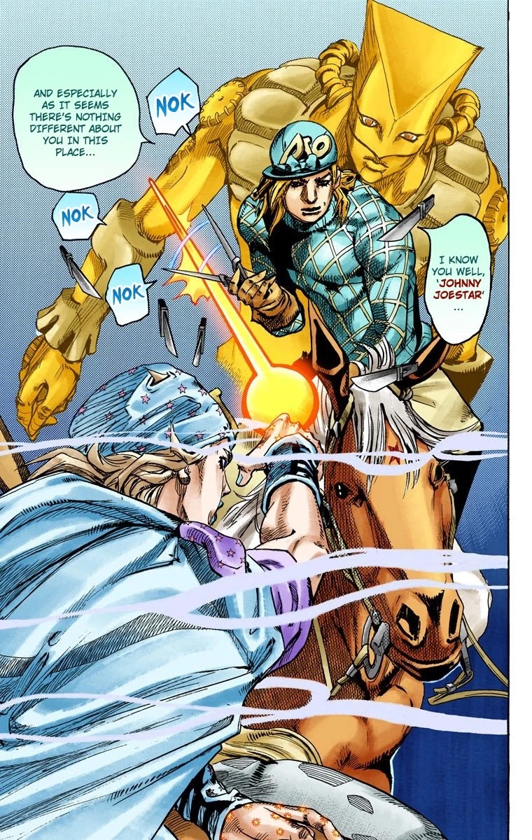 JoJo's Bizarre Adventure Part 7 - Steel Ball Run (Official Colored) chapter 91 page 4