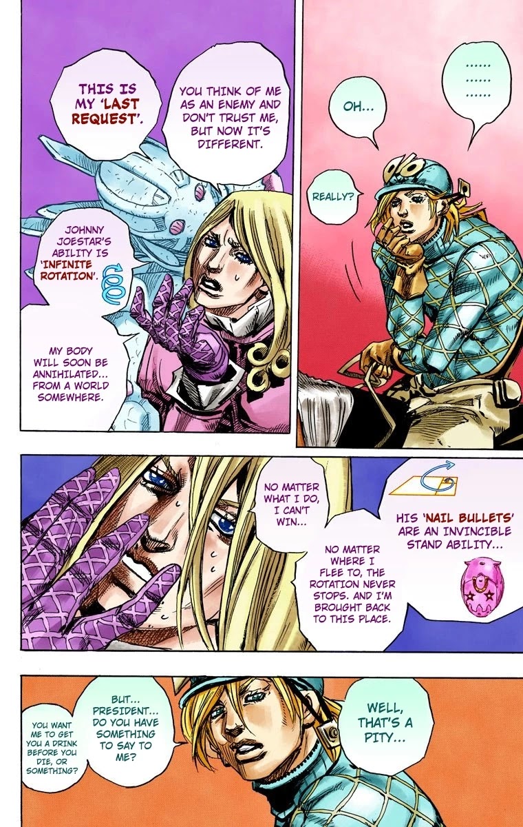 JoJo's Bizarre Adventure Part 7 - Steel Ball Run (Official Colored) chapter 91 page 7