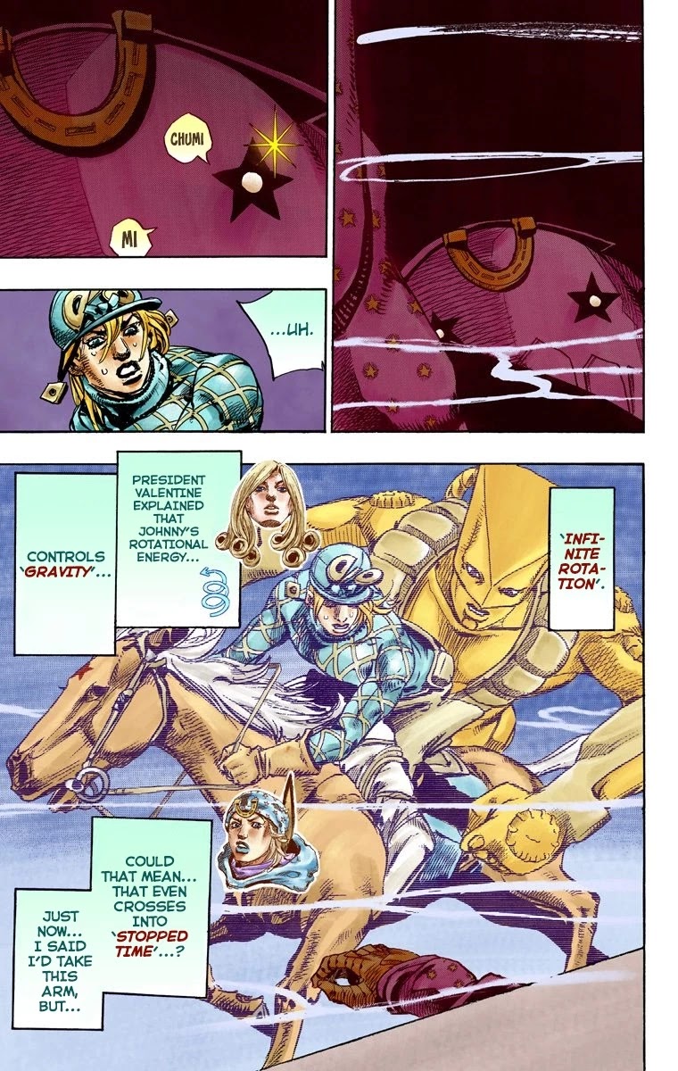 JoJo's Bizarre Adventure Part 7 - Steel Ball Run (Official Colored) chapter 92 page 10