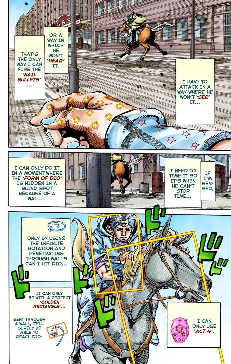 JoJo's Bizarre Adventure Part 7 - Steel Ball Run (Official Colored) chapter 92 page 17