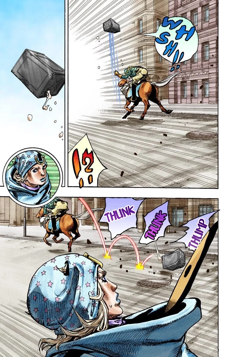 JoJo's Bizarre Adventure Part 7 - Steel Ball Run (Official Colored) chapter 92 page 18