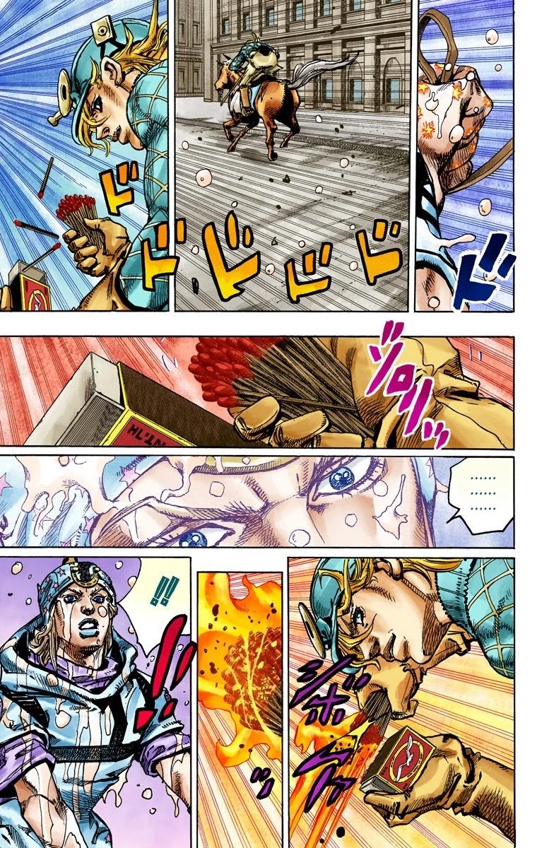 JoJo's Bizarre Adventure Part 7 - Steel Ball Run (Official Colored) chapter 92 page 20