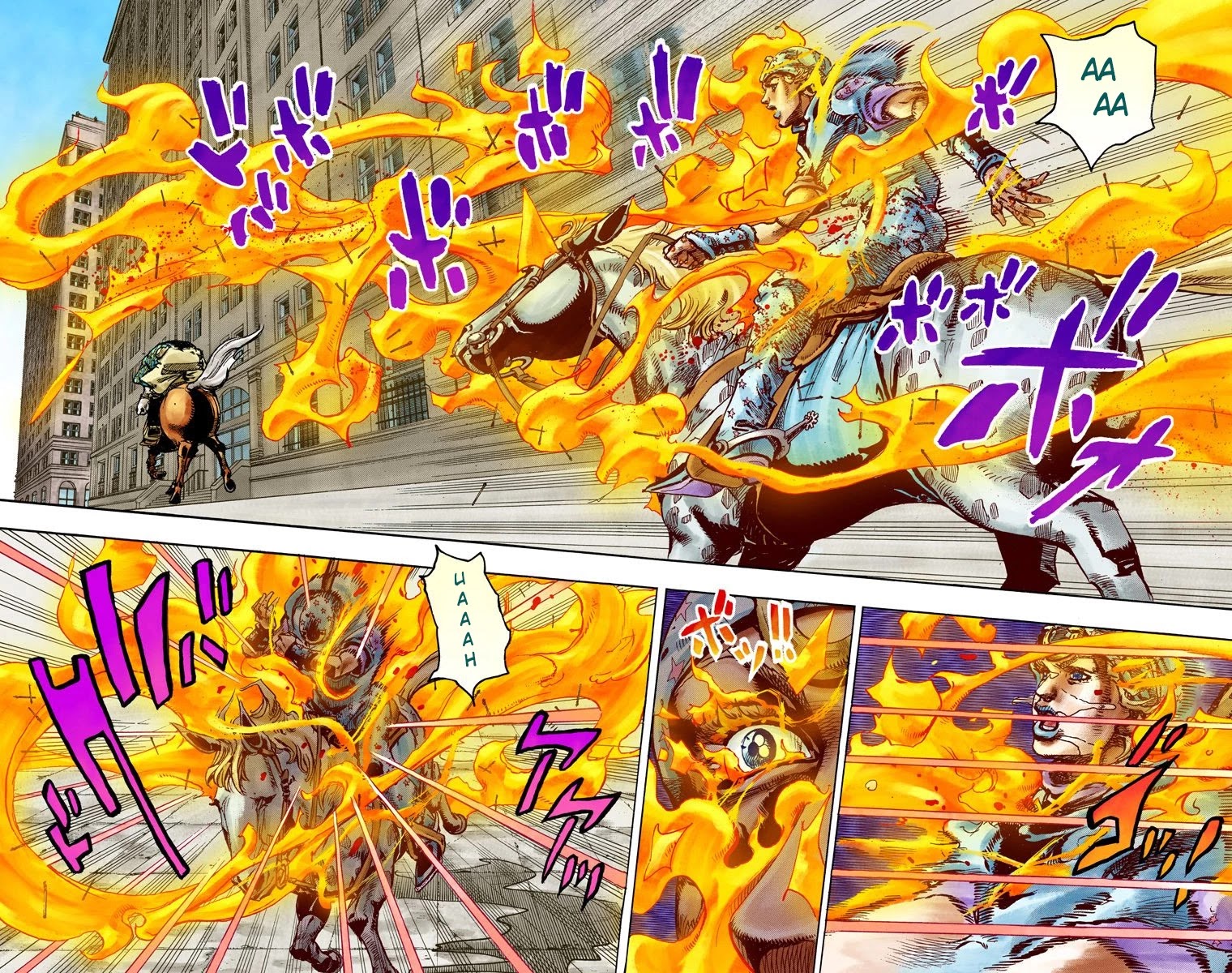 JoJo's Bizarre Adventure Part 7 - Steel Ball Run (Official Colored) chapter 92 page 24