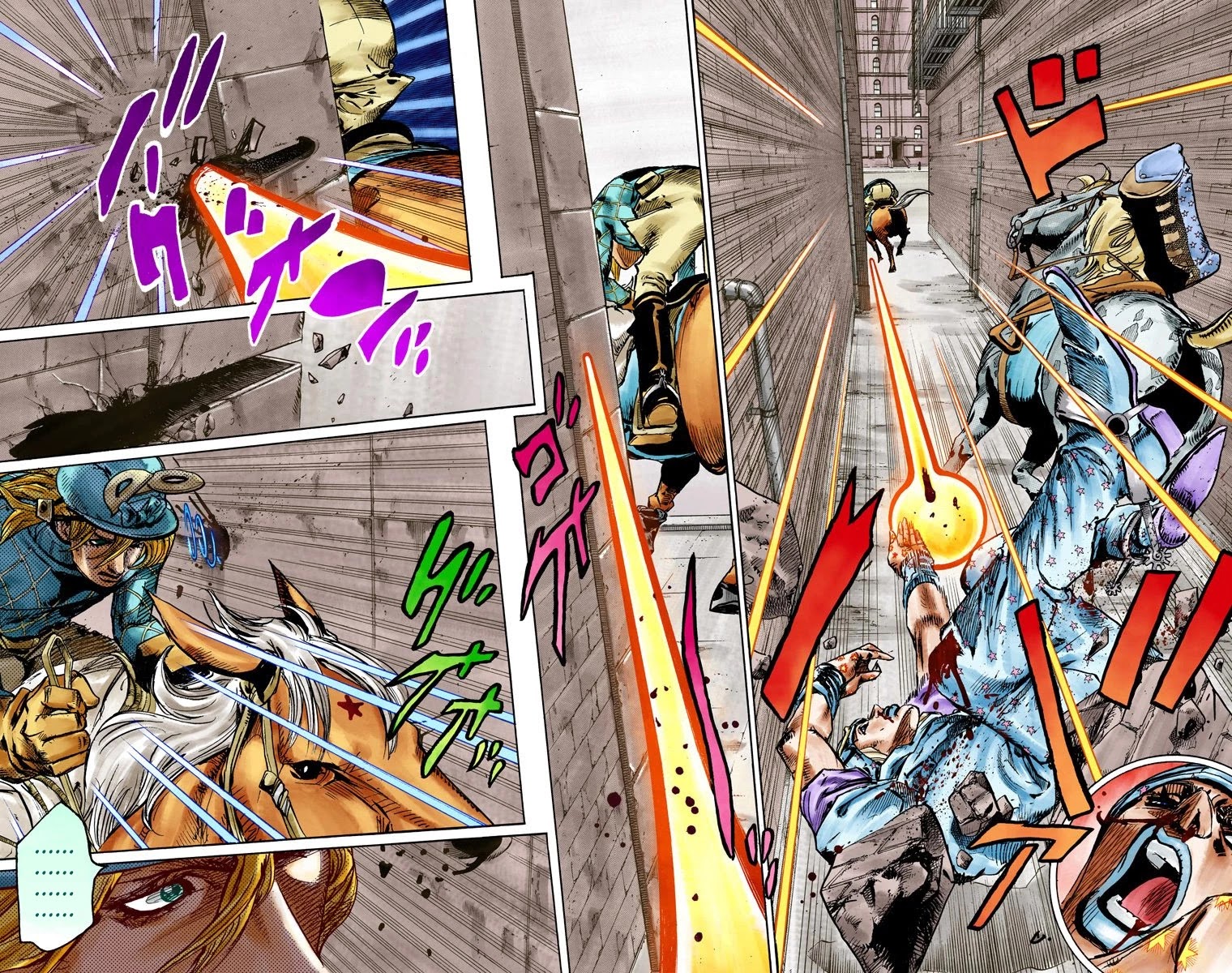 JoJo's Bizarre Adventure Part 7 - Steel Ball Run (Official Colored) chapter 92 page 5