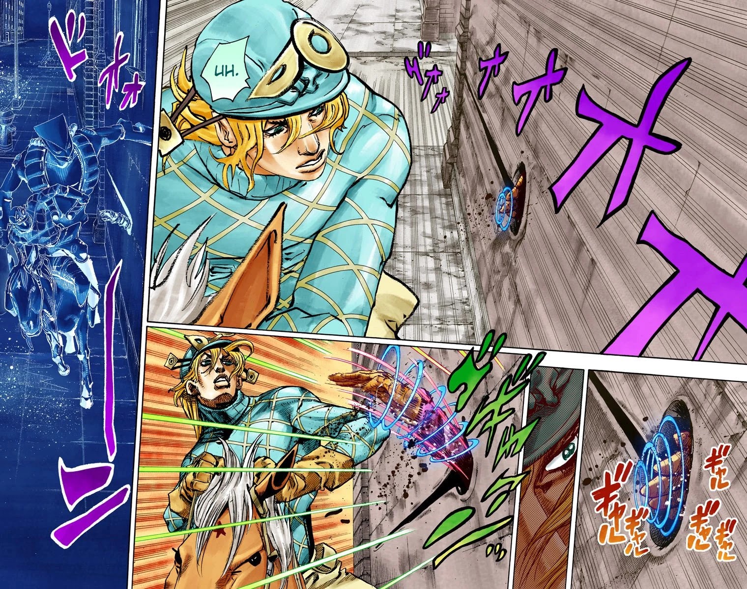 JoJo's Bizarre Adventure Part 7 - Steel Ball Run (Official Colored) chapter 92 page 6