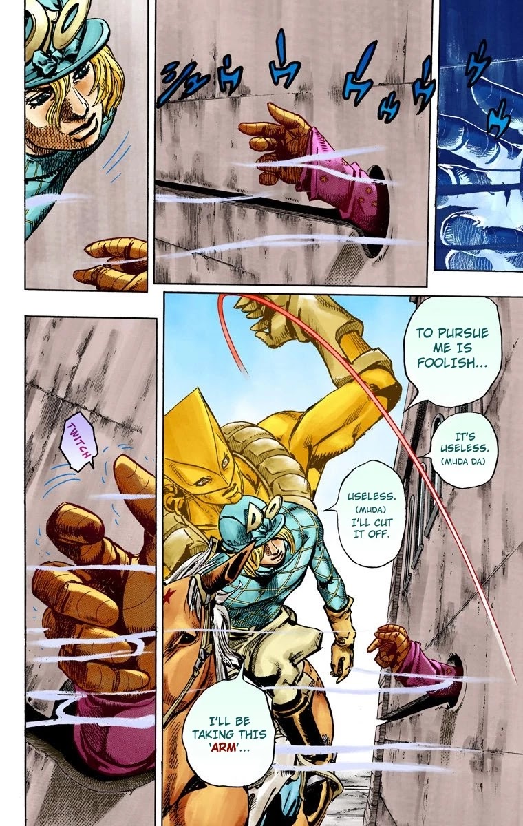 JoJo's Bizarre Adventure Part 7 - Steel Ball Run (Official Colored) chapter 92 page 7
