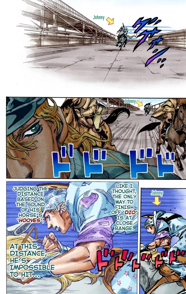 JoJo's Bizarre Adventure Part 7 - Steel Ball Run (Official Colored) chapter 93 page 16