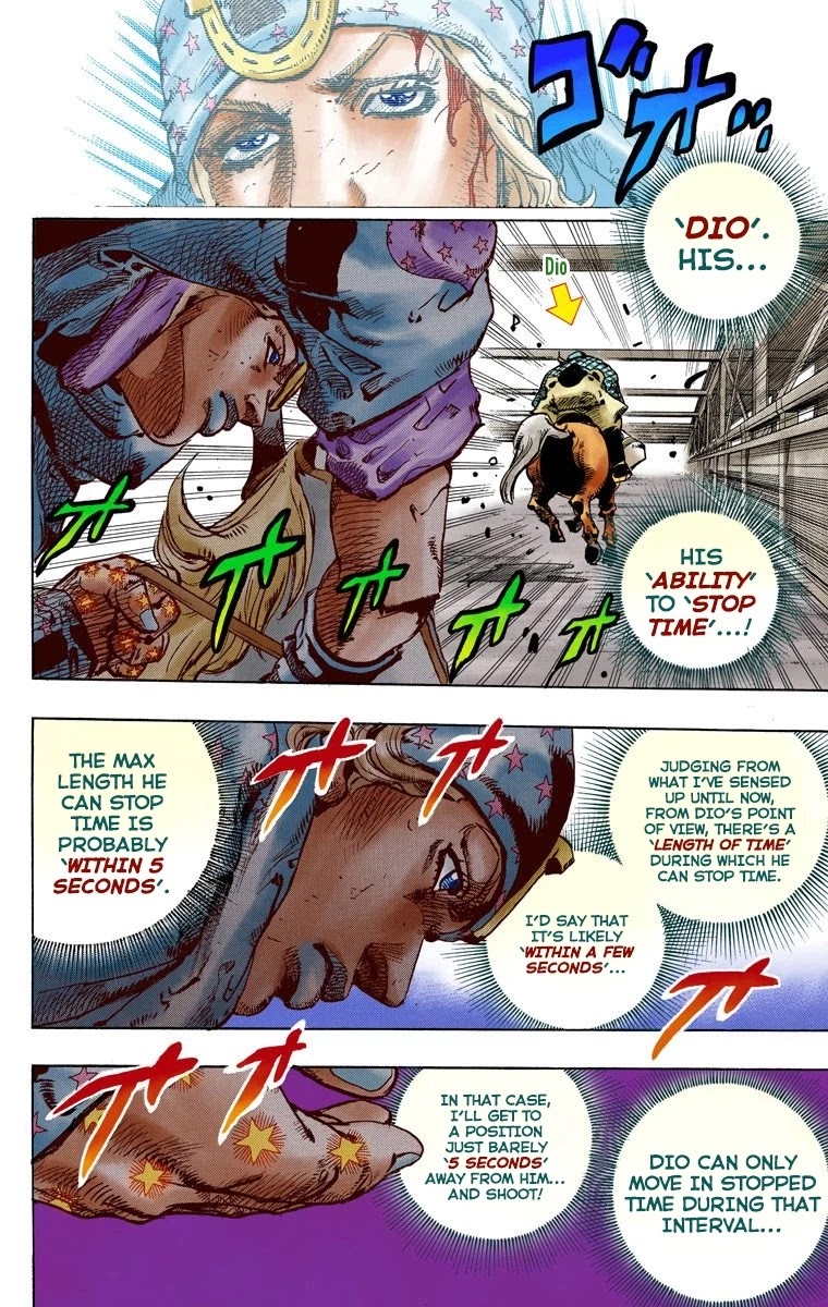 JoJo's Bizarre Adventure Part 7 - Steel Ball Run (Official Colored) chapter 93 page 21
