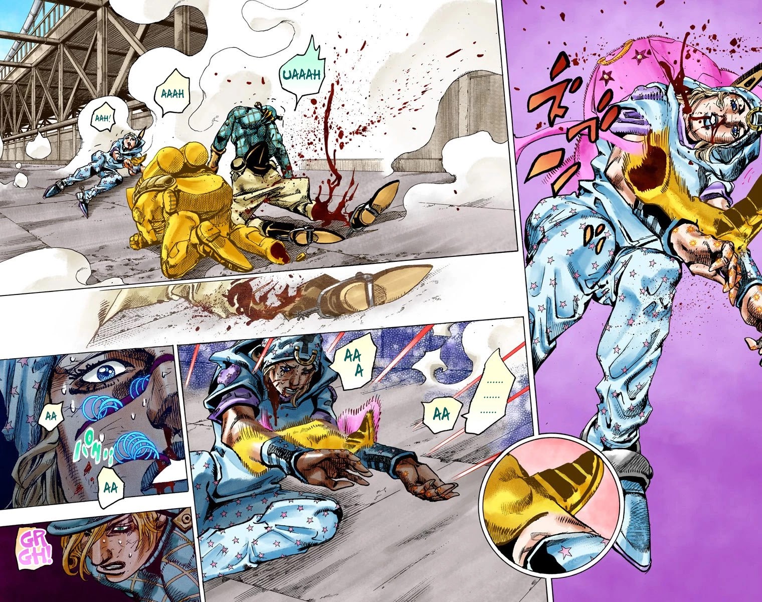 JoJo's Bizarre Adventure Part 7 - Steel Ball Run (Official Colored) chapter 94 page 20