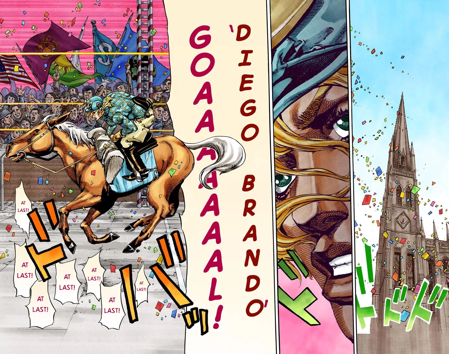 JoJo's Bizarre Adventure Part 7 - Steel Ball Run (Official Colored) chapter 94 page 31