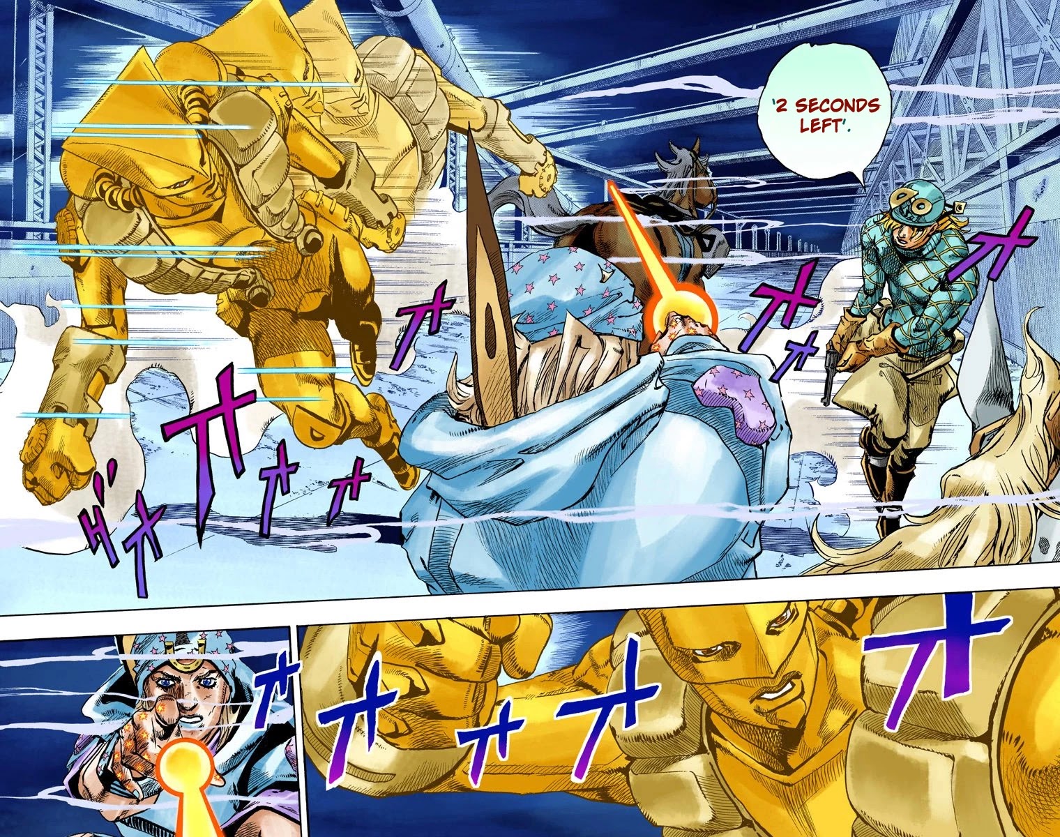 JoJo's Bizarre Adventure Part 7 - Steel Ball Run (Official Colored) chapter 94 page 5