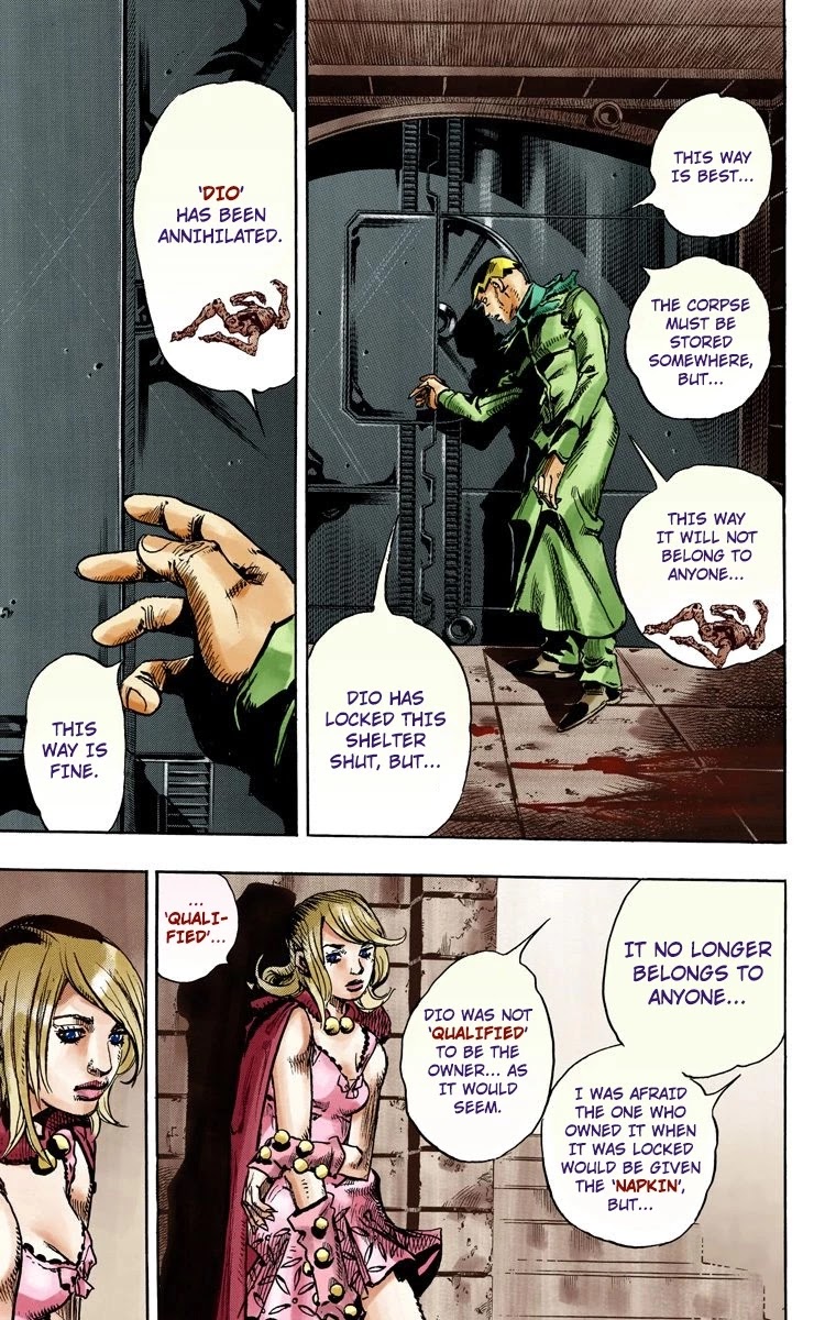 JoJo's Bizarre Adventure Part 7 - Steel Ball Run (Official Colored) chapter 95 page 32
