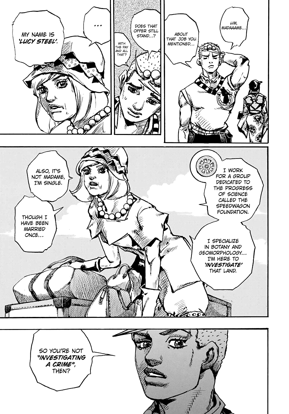 Jojos Bizarre Adventure Part 8 Jojolion chapter 109 page 10