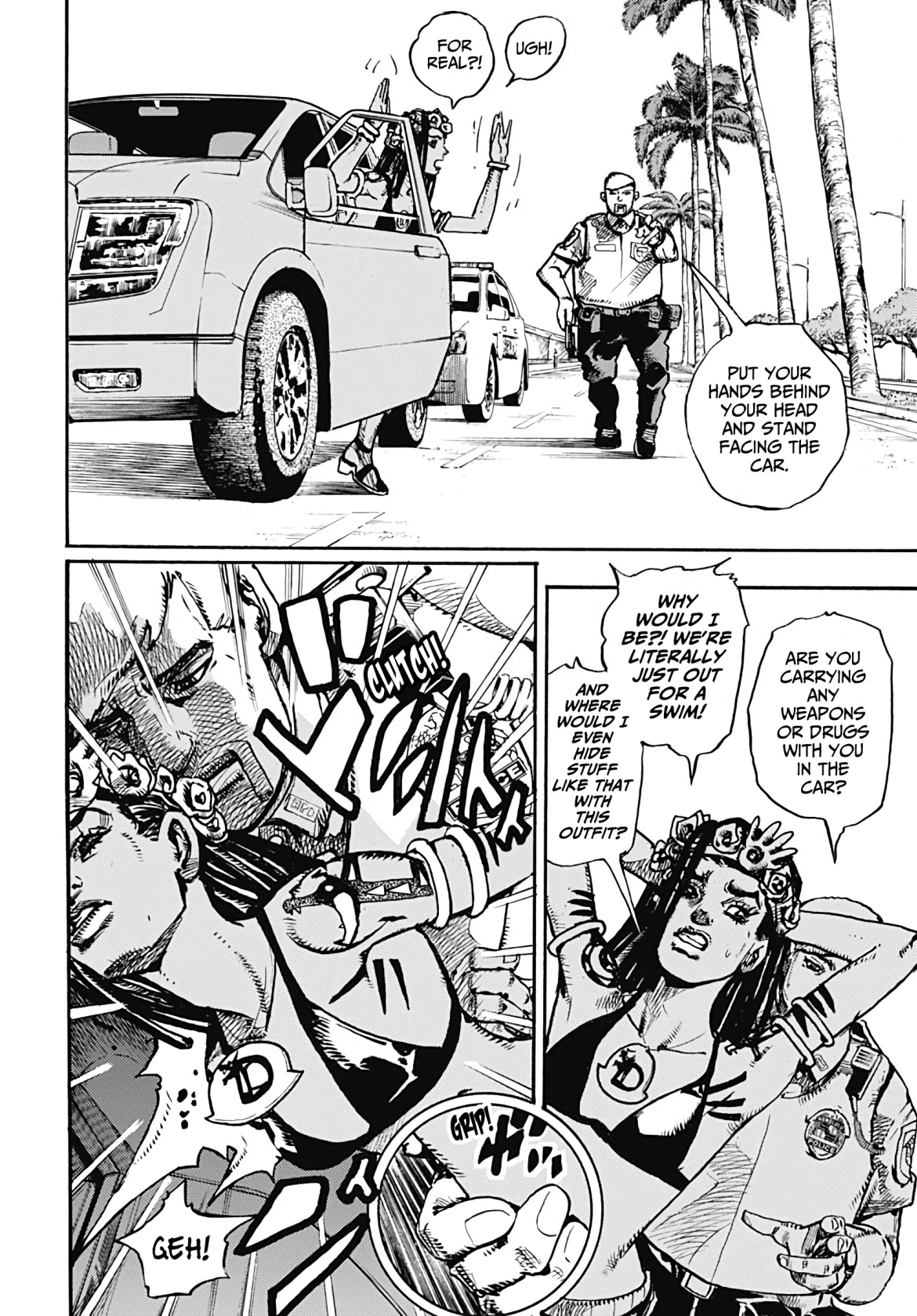 JoJo's Bizarre Adventure Part 9 - The JOJOLands chapter 1 page 11