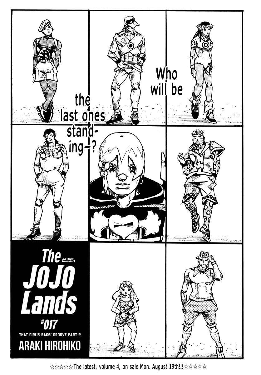 JoJo's Bizarre Adventure Part 9 - The JOJOLands chapter 17 page 1