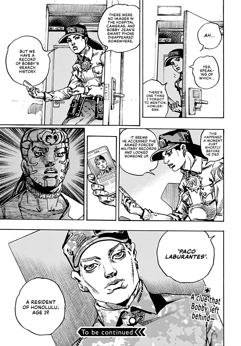 JoJo's Bizarre Adventure Part 9 - The JOJOLands chapter 21 page 38