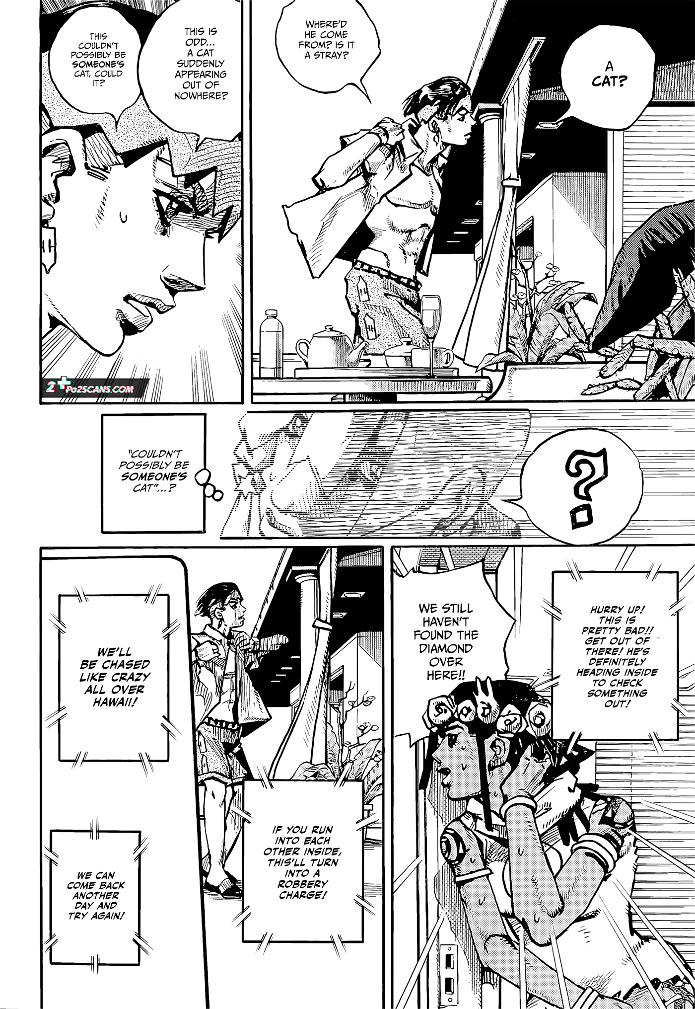 JoJo's Bizarre Adventure Part 9 - The JOJOLands chapter 3 page 17