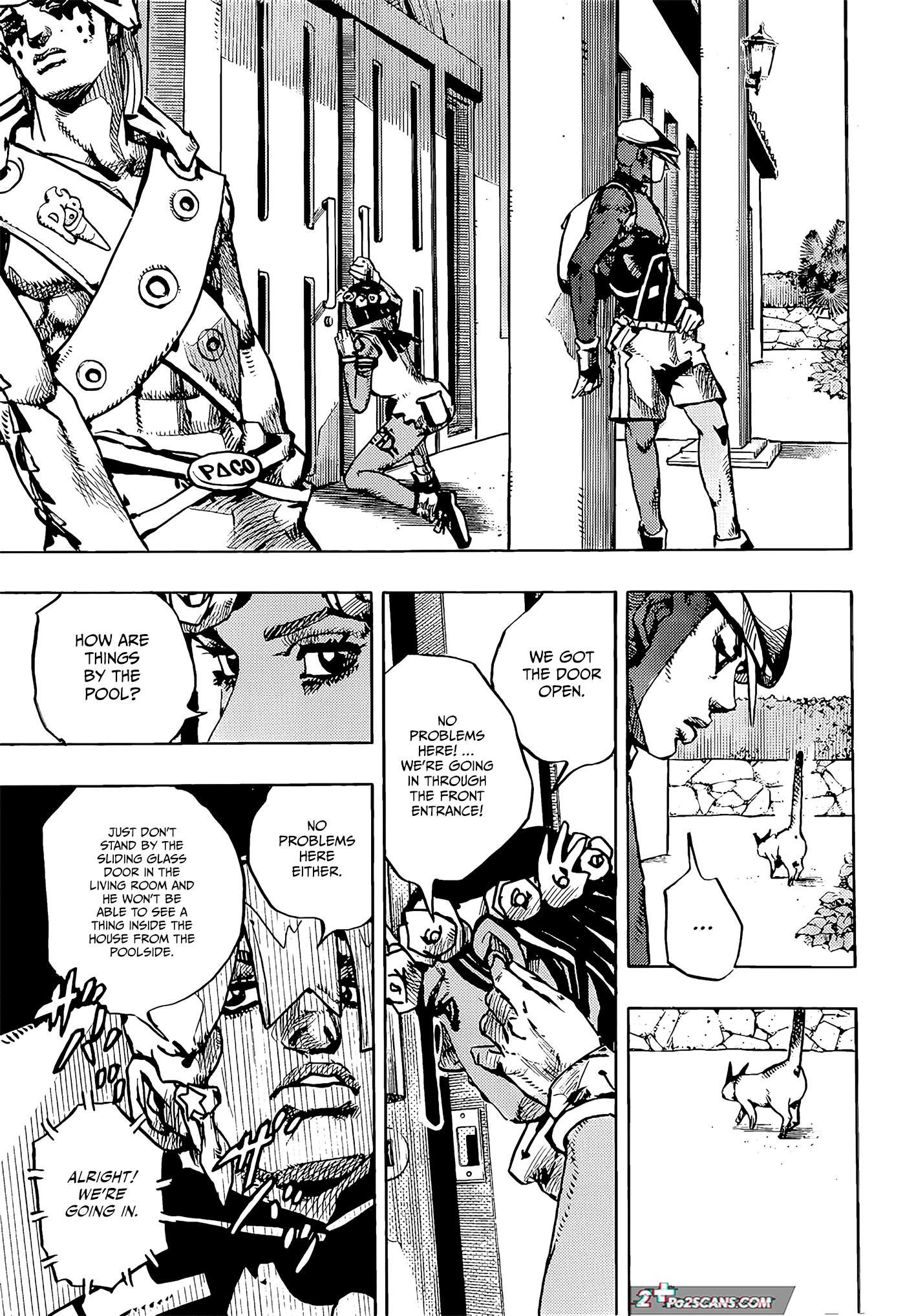 JoJo's Bizarre Adventure Part 9 - The JOJOLands chapter 3 page 6