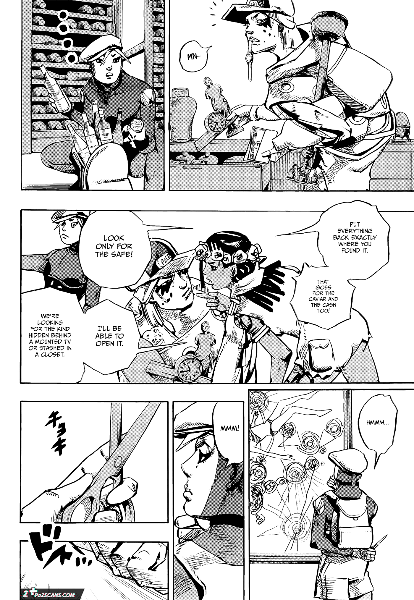 JoJo's Bizarre Adventure Part 9 - The JOJOLands chapter 3 page 8