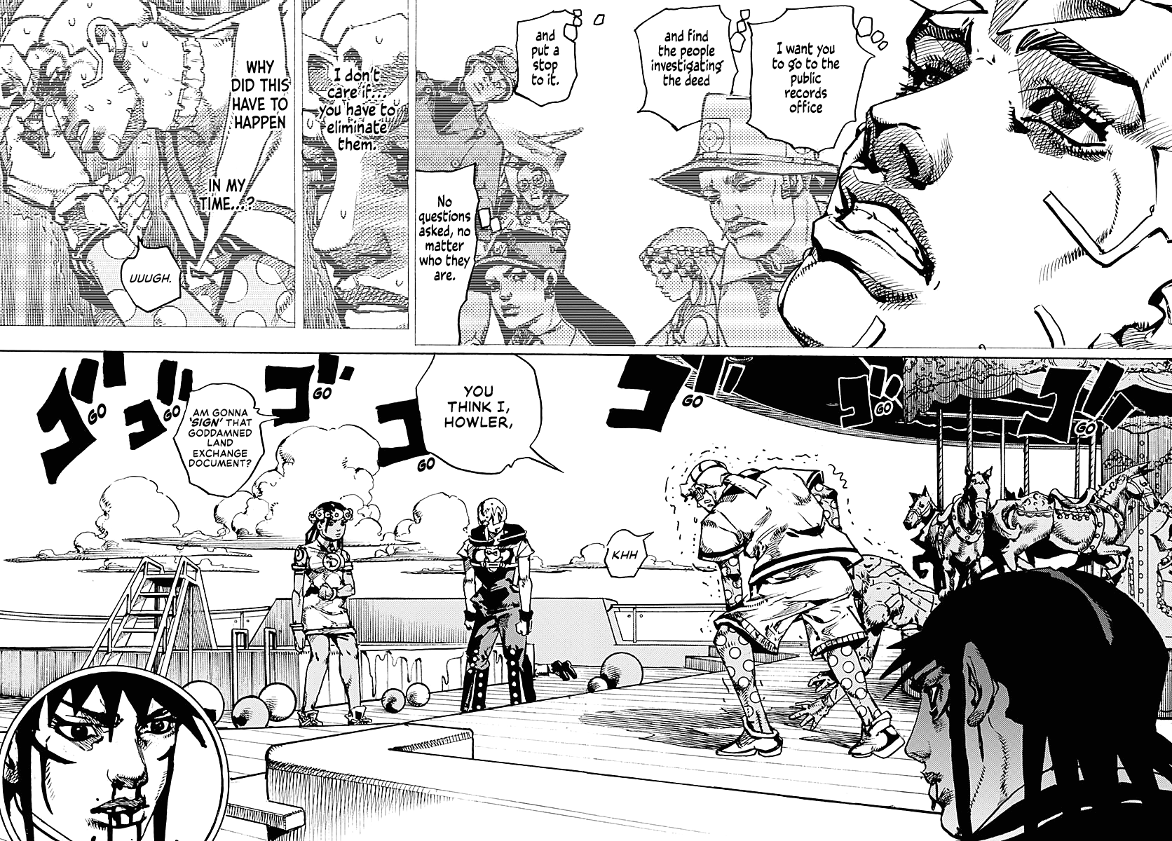 JoJo's Bizarre Adventure Part 9 - The JOJOLands chapter 32 page 3