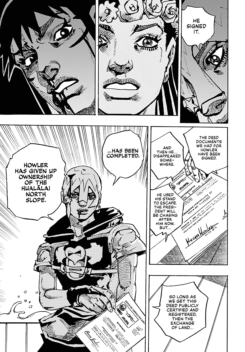 JoJo's Bizarre Adventure Part 9 - The JOJOLands chapter 32 page 34