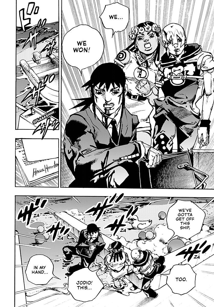 JoJo's Bizarre Adventure Part 9 - The JOJOLands chapter 32 page 35