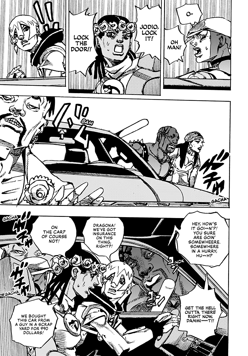JoJo's Bizarre Adventure Part 9 - The JOJOLands chapter 33 page 5