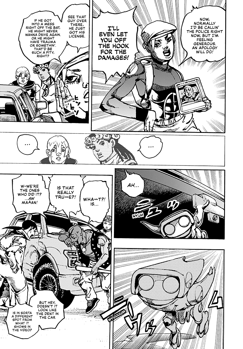 JoJo's Bizarre Adventure Part 9 - The JOJOLands chapter 33 page 9