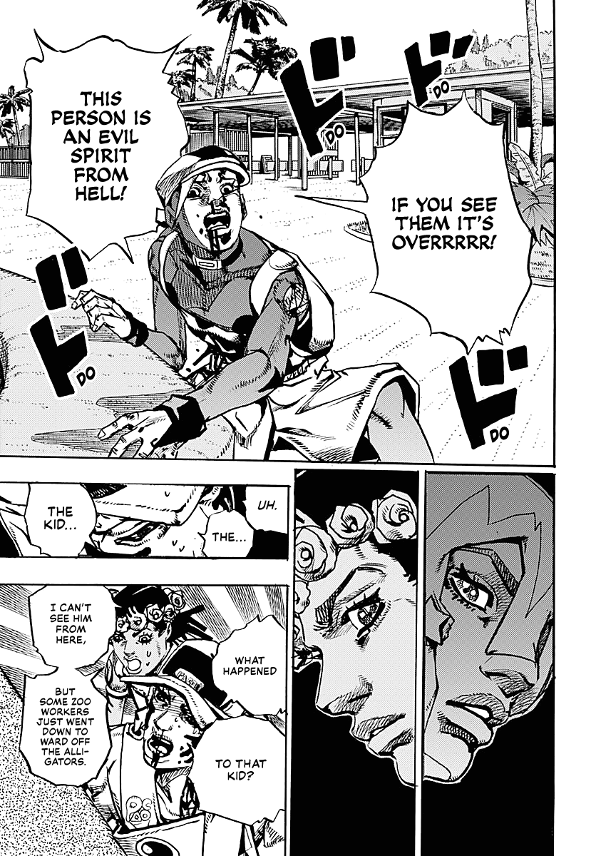 JoJo's Bizarre Adventure Part 9 - The JOJOLands chapter 35 page 22