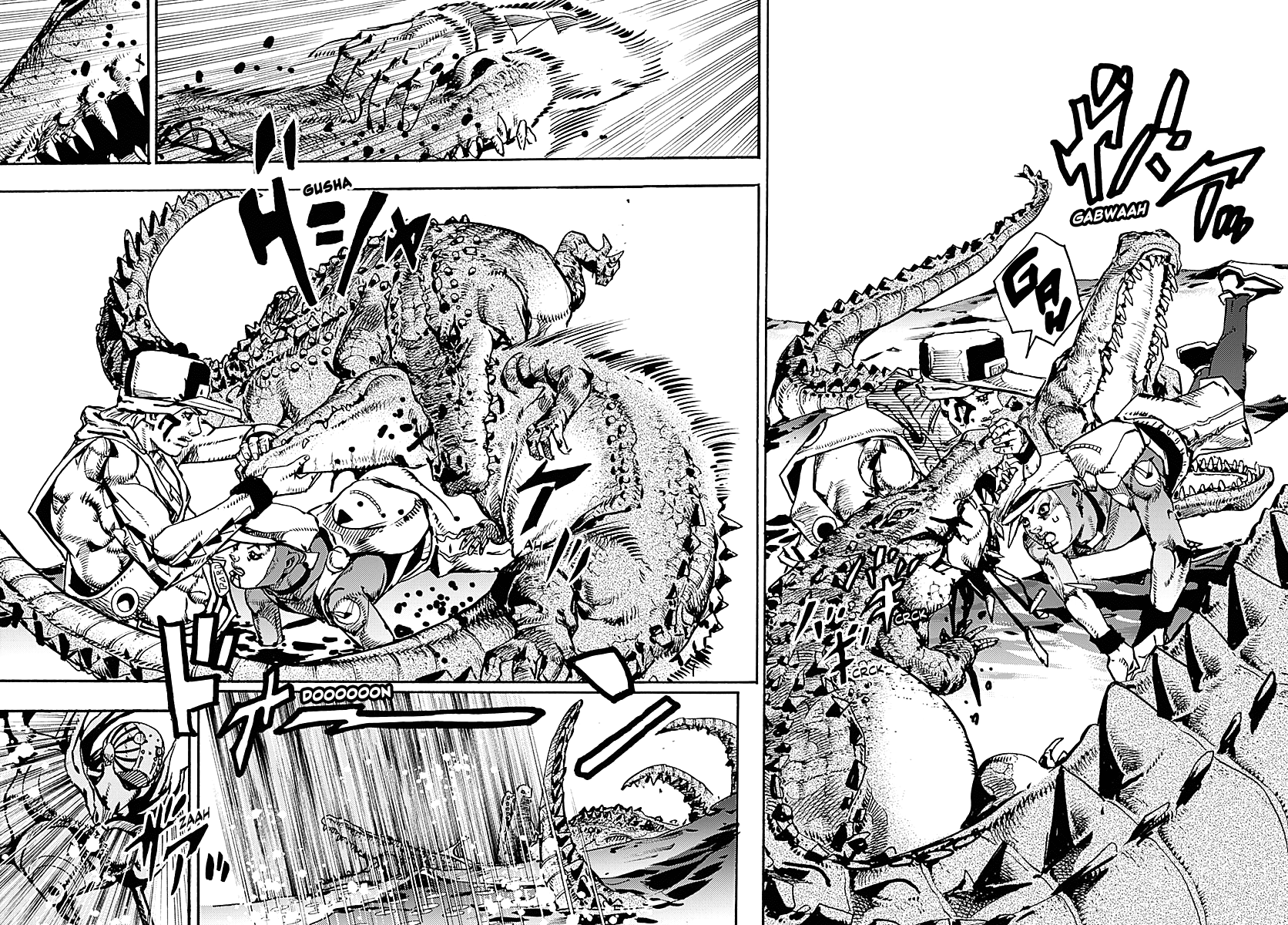 JoJo's Bizarre Adventure Part 9 - The JOJOLands chapter 35 page 8