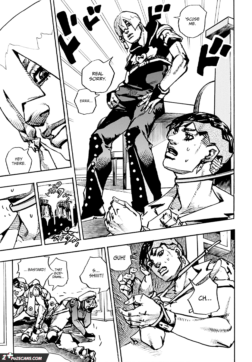 JoJo's Bizarre Adventure Part 9 - The JOJOLands chapter 5 page 17