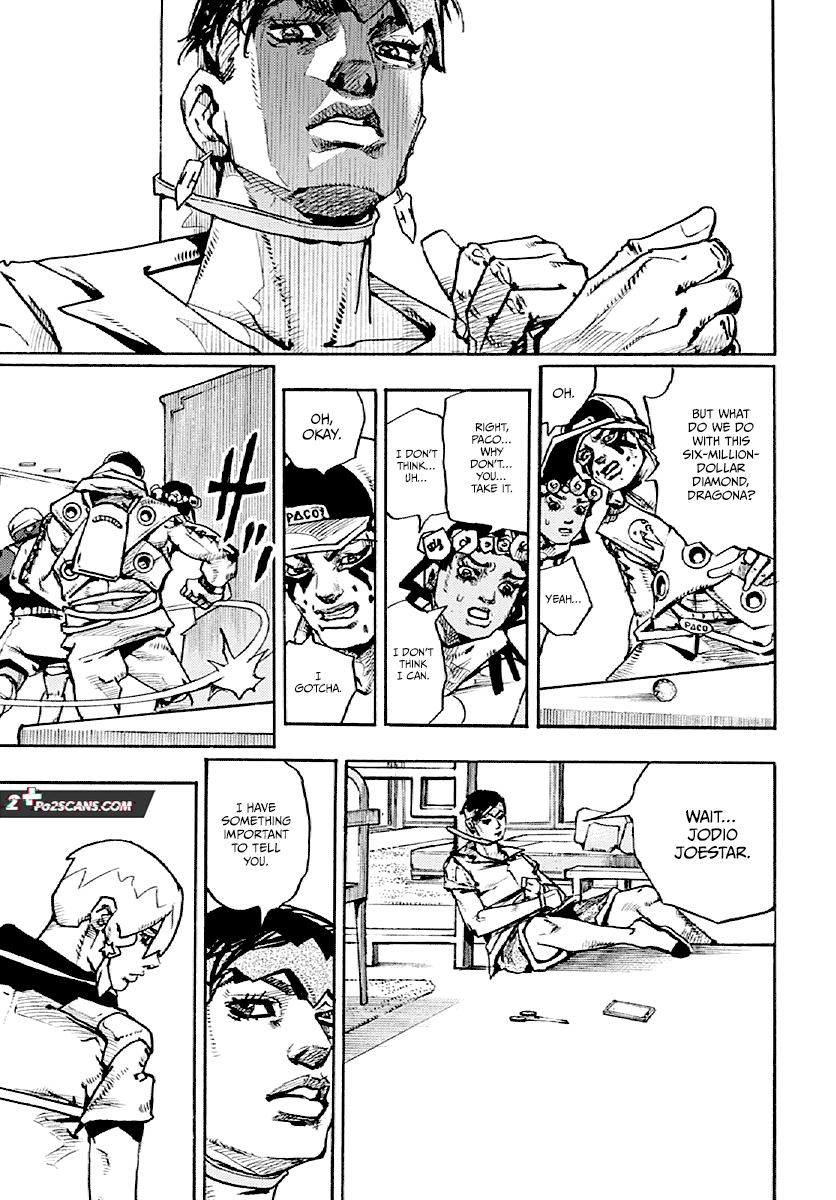 JoJo's Bizarre Adventure Part 9 - The JOJOLands chapter 5 page 33