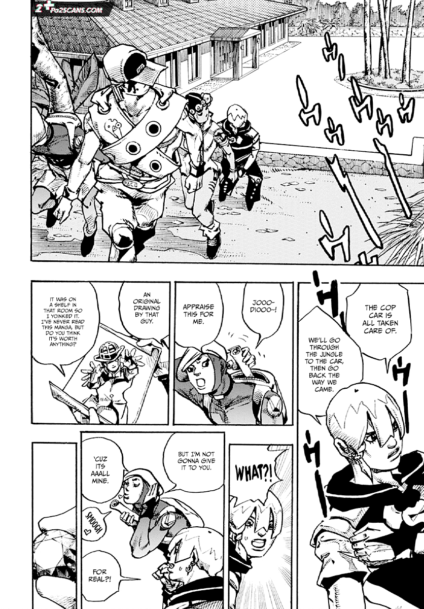 JoJo's Bizarre Adventure Part 9 - The JOJOLands chapter 5 page 38