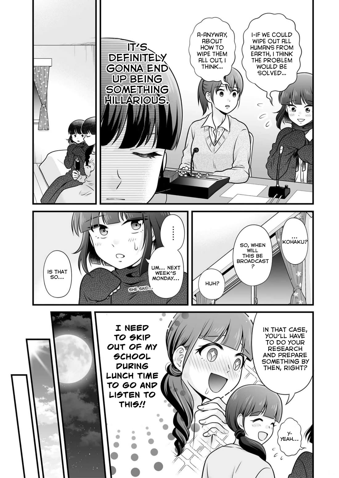 Joshikousei no Mudazukai chapter 109 page 9