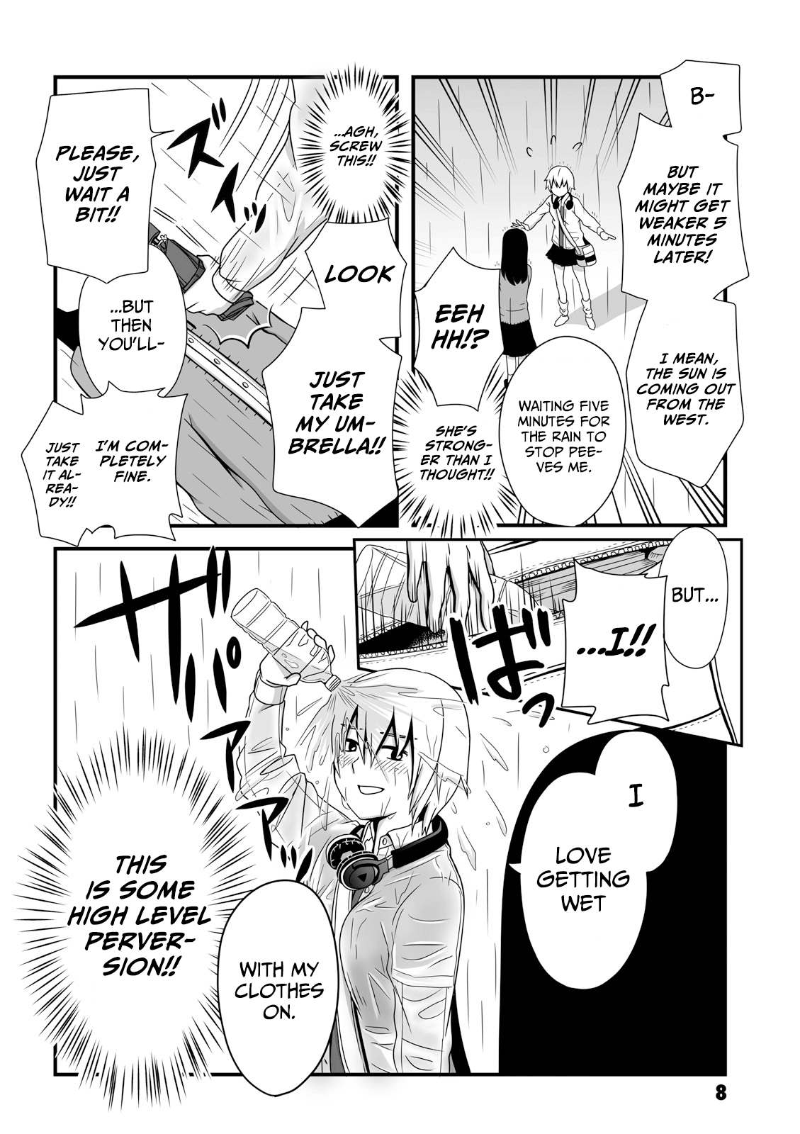 Joshikousei no Mudazukai chapter 32 page 6