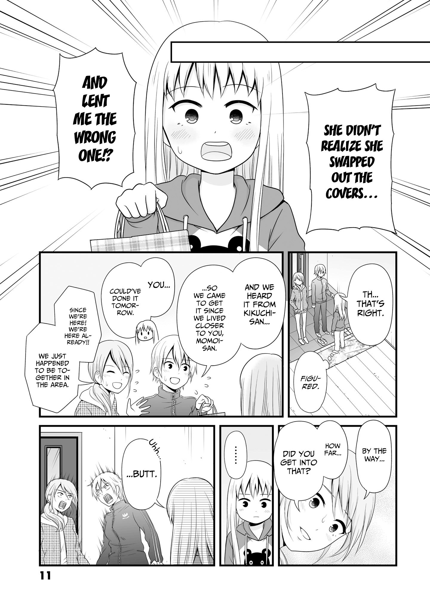 Joshikousei no Mudazukai chapter 65 page 9