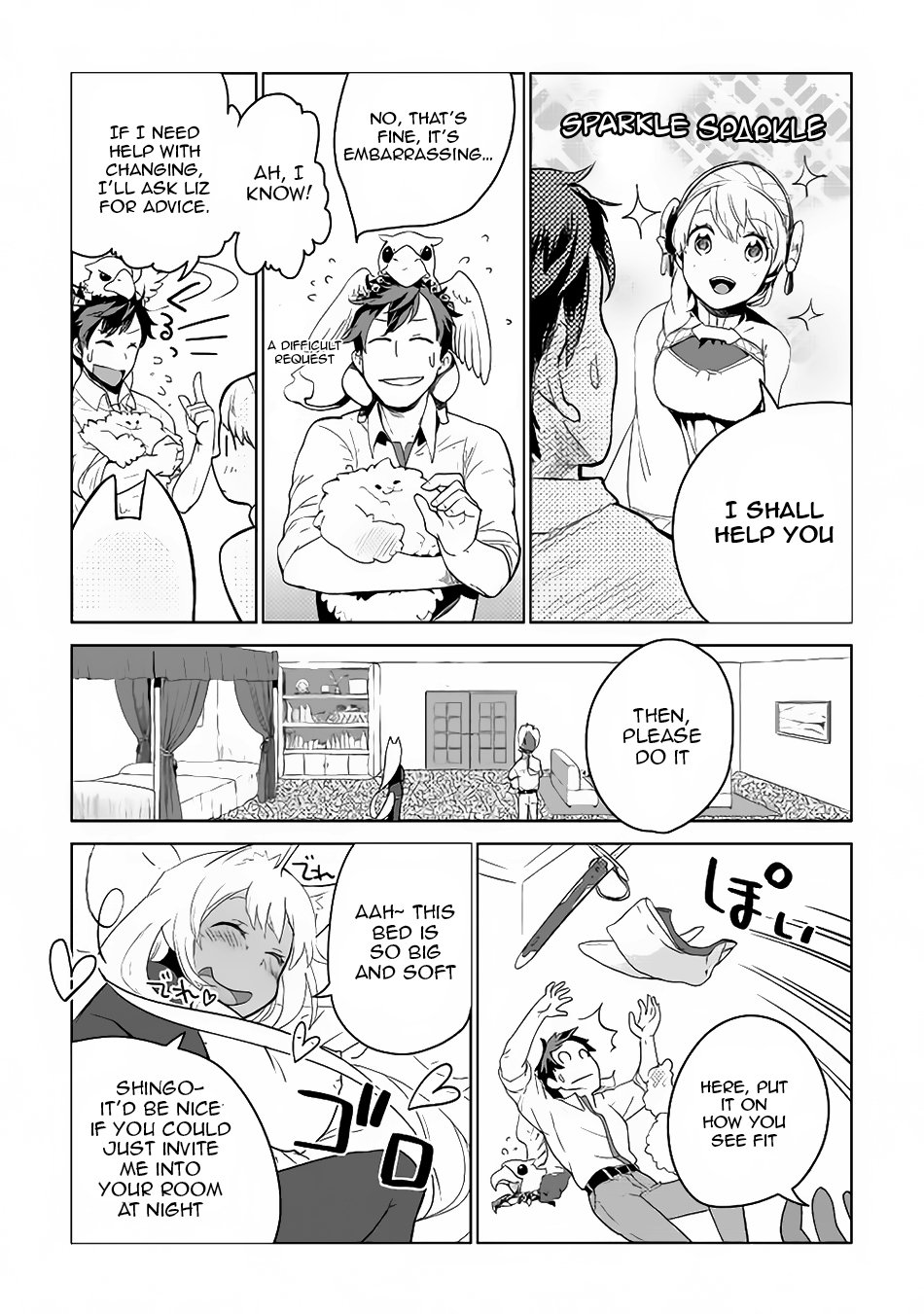 Jui-san no Oshigoto in Isekai chapter 5 page 23