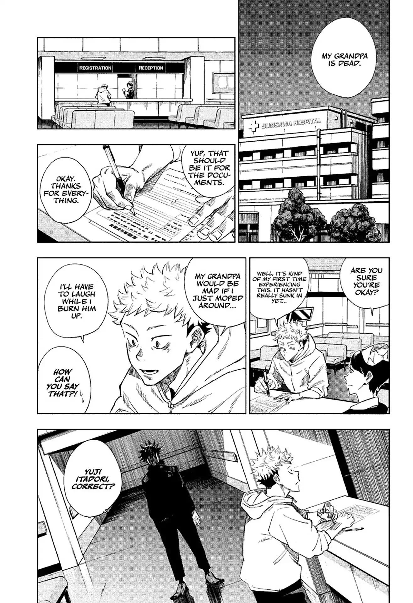 Jujutsu Kaisen chapter 1 page 20